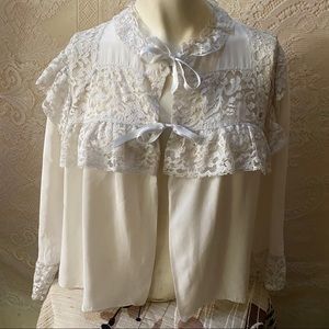 Beautiful vintage bed jacket